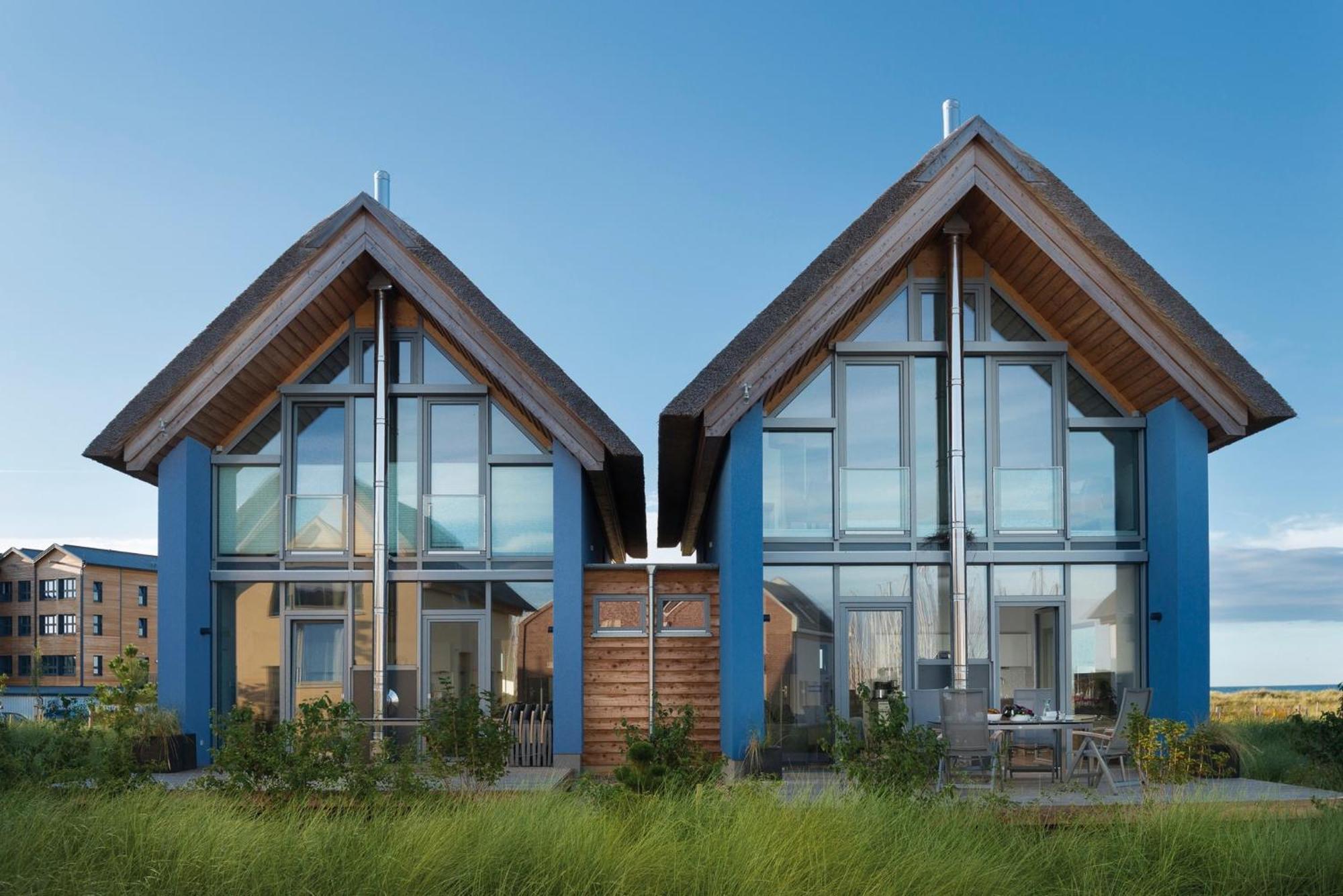 Ostsee - Reetdachhaus Nr 36 "Warder" Im Strand Resort Heiligenhafen Exterior photo