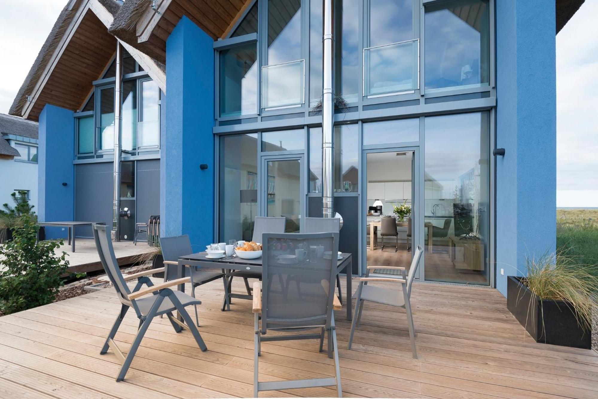 Ostsee - Reetdachhaus Nr 36 "Warder" Im Strand Resort Heiligenhafen Exterior photo